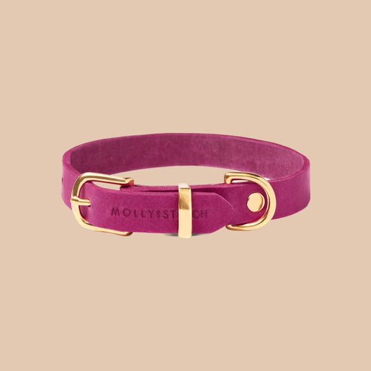 "BUTTER" Lederhalsband