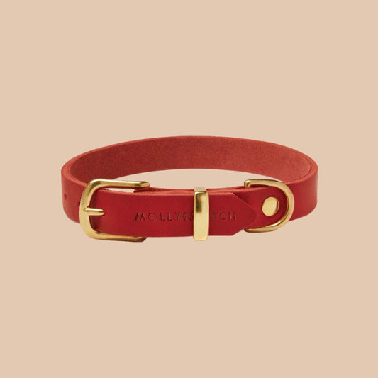 "BUTTER" Lederhalsband