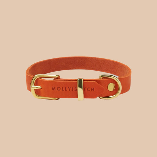 "BUTTER" Lederhalsband