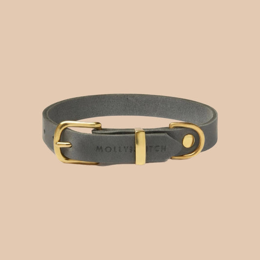 "BUTTER" Lederhalsband