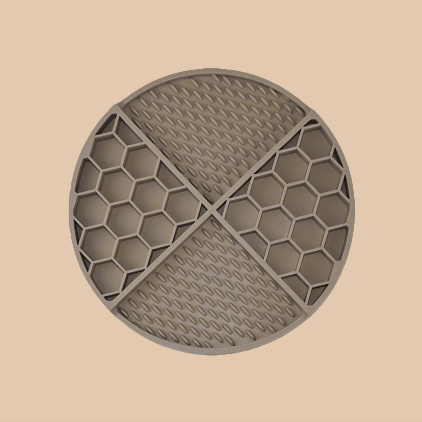 Leckmatte Taupe