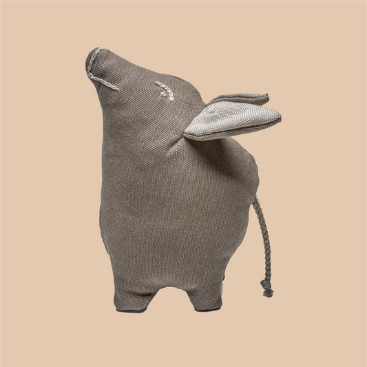 Hundespielzeug Schweinchen "Rosa" Canvas Sand