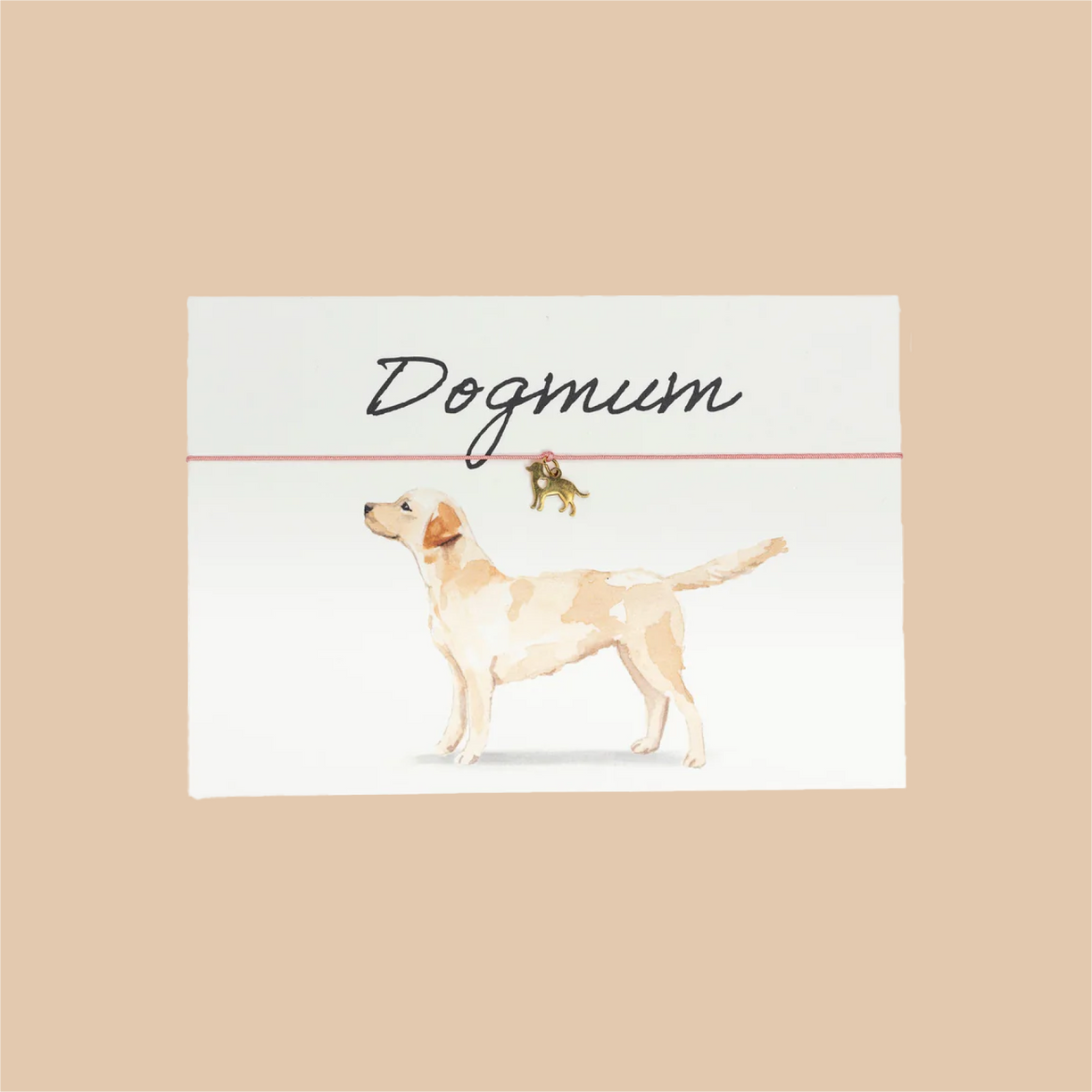 Armband-Karte: Dogmum - Labrador