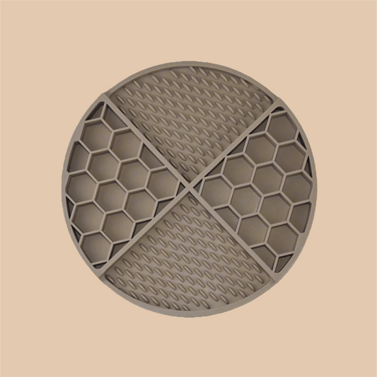 Leckmatte Taupe