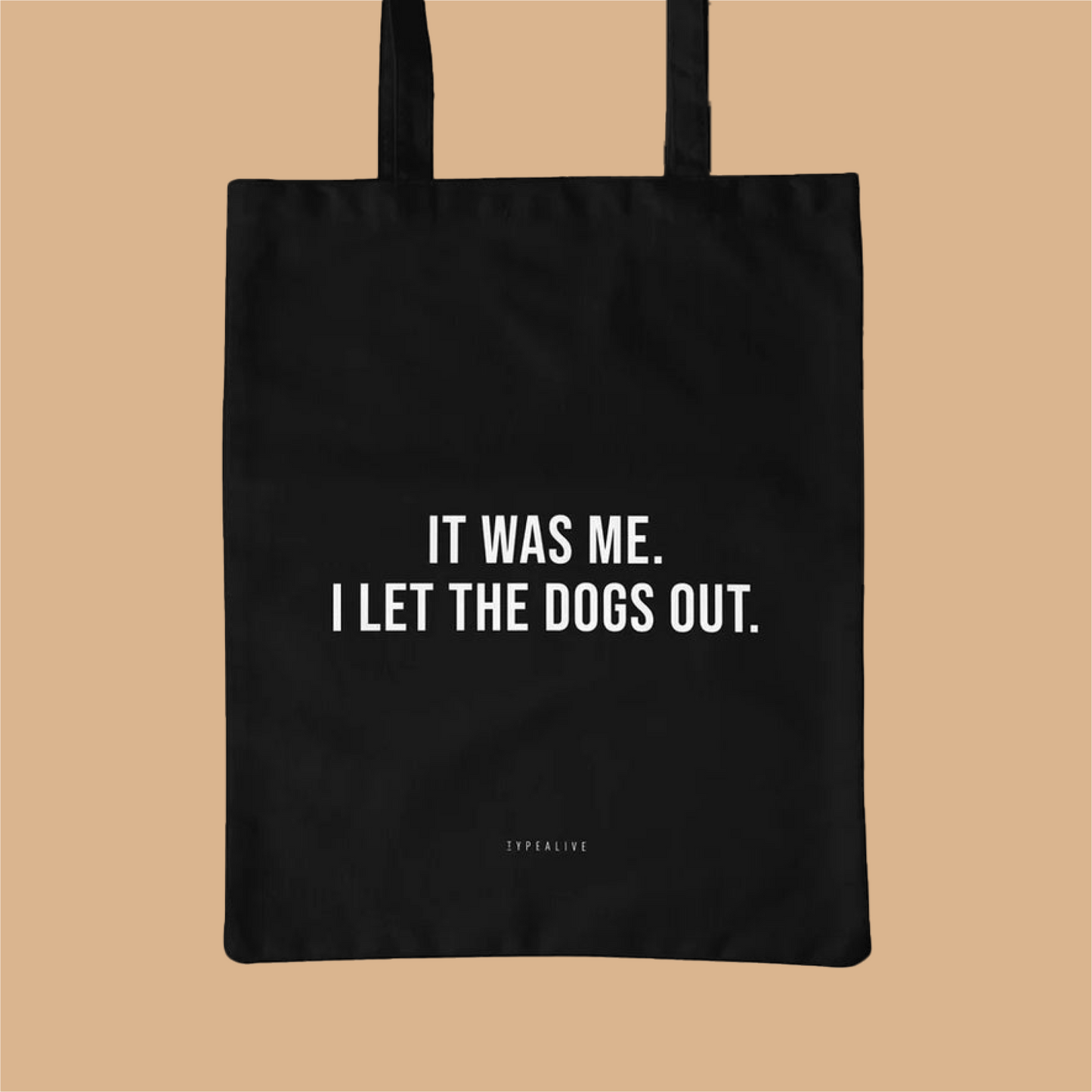Baumwolltasche / It was me